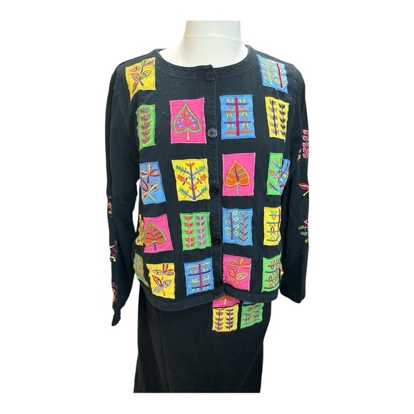 90’s vintage Two-piece skirt suit - Picture 2 of 12